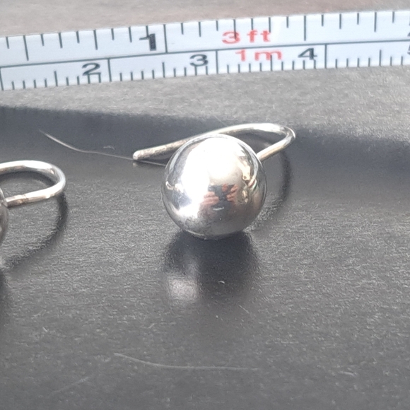 925 sterling silver pair of earrings - Picture 4 of 6